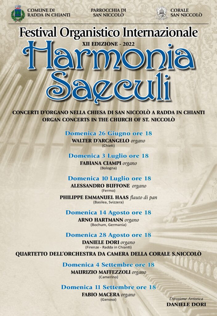 HARMONIA SAECULI – Festival Organistico Internazionale